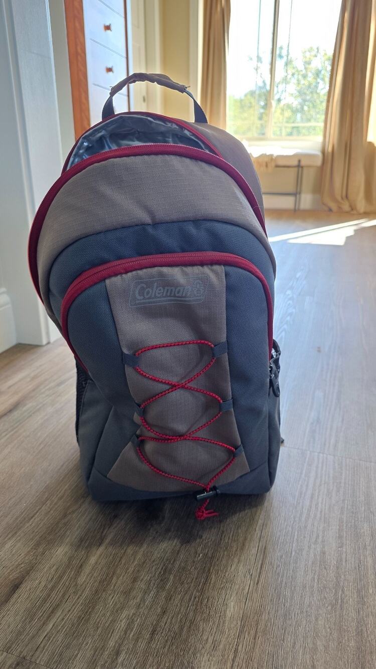 Coleman Soft Cooler Backpack 28-Can Leak-Proof Cooler.